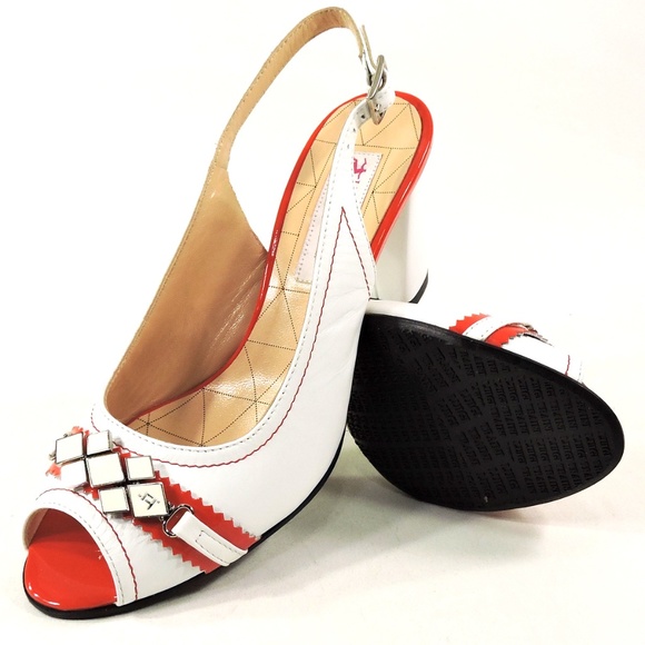 LUIGI TRAINI 🇮🇹 WOMEN'S WHITE SOFT LEATHER COMFORT SUMMER SANDALS - Picture 5 of 11